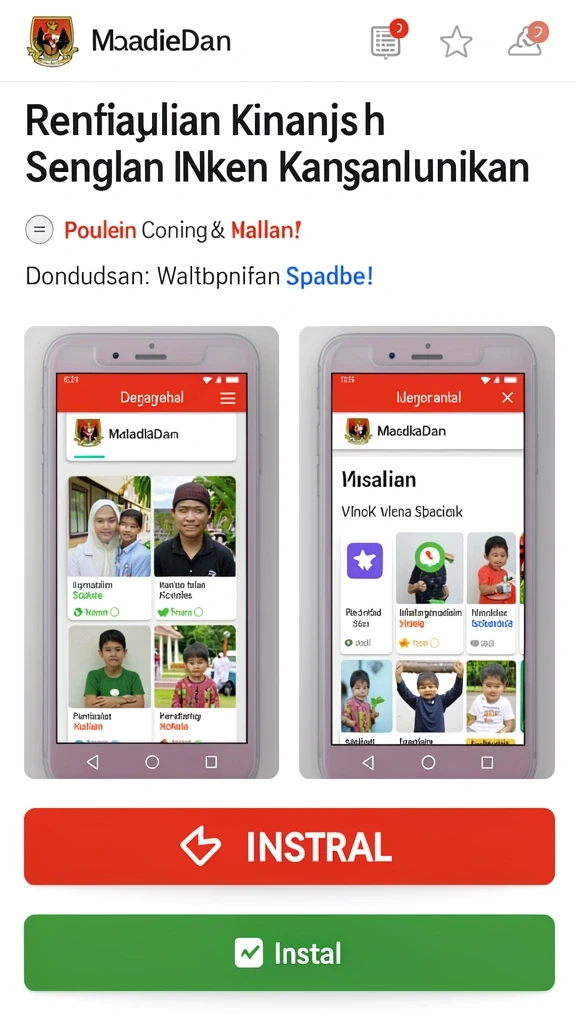 nabob77 - Tampilan utama aplikasinya yang menarik.