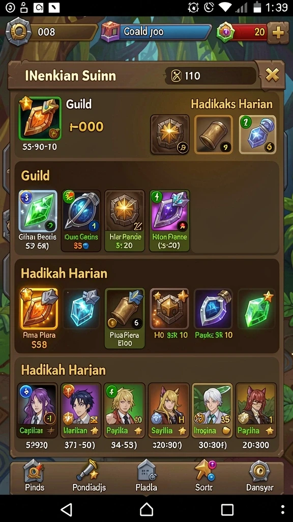 pasar123 - Screenshot tampilan awal aplikasi PASAR123.