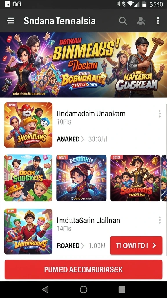 qqnusa - Screenshot menunjukkan pilihan kustomisasi karakter yang beragam.