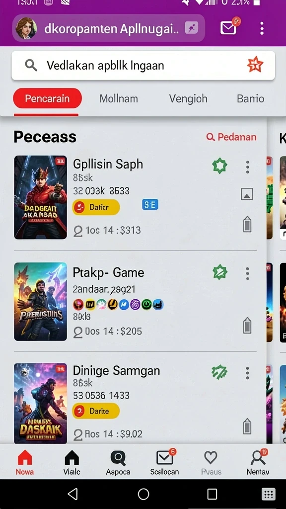 vc55 - Hadiah dan reward menarik setelah mencapai level tertentu.